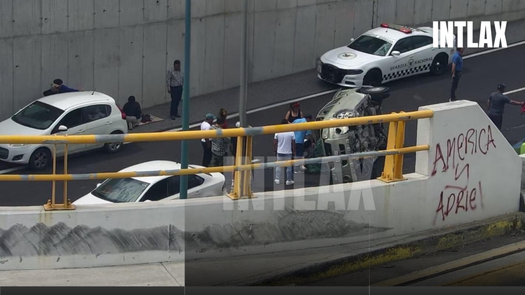 Aviso de Tráfico: Hecho Vial en Carretera Apizaco-Tlaxcala