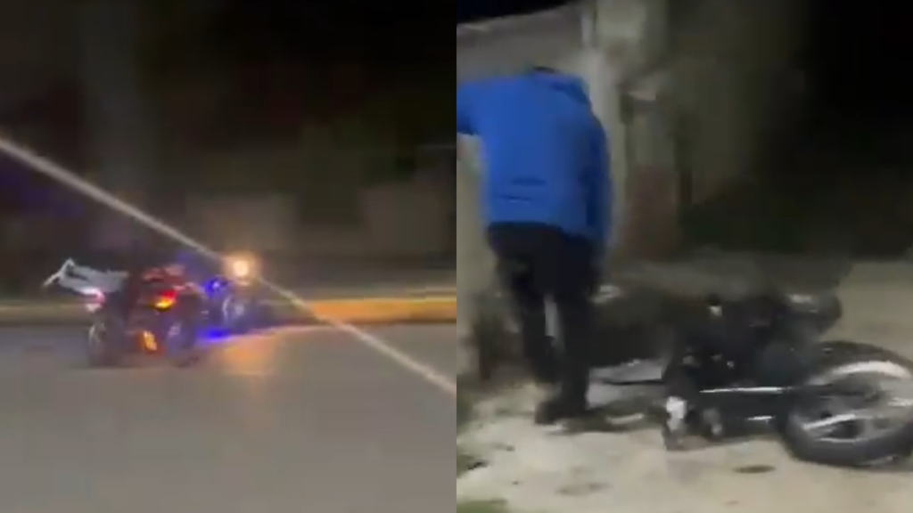 Impactante Accidente en Carrera de Motocicletas en Villahermosa