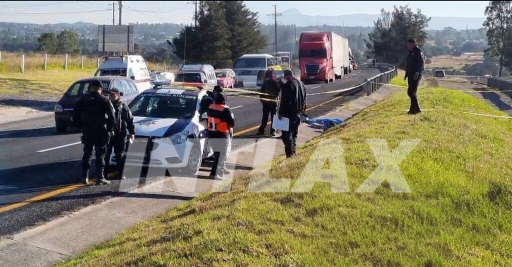 Localizan a Hombre sin Vida en Libramiento a Huamantla