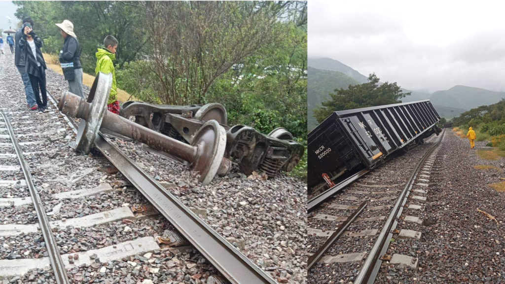 Descarrilamiento de Ferrocarril en Nogales, Veracruz