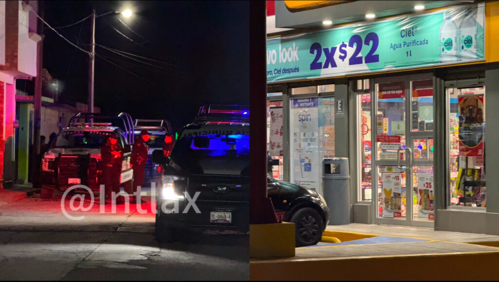 Roban OXXO en Calpulalpan por segunda ves en esta semana.