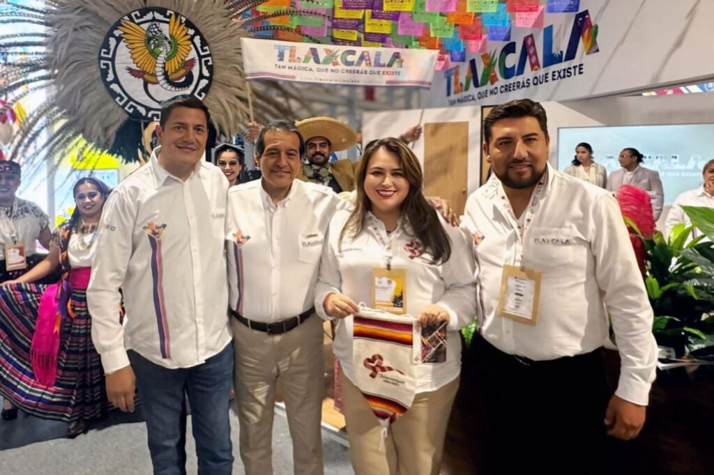 Españita representa con orgullo a Tlaxcala en el Tianguis Turístico Binacional 2025