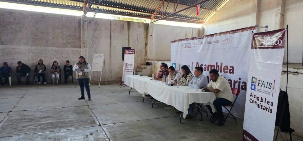 Realizan Asamblea Comunitaria FAIS 2025 en La Magdalena Cuextotitla, Españita